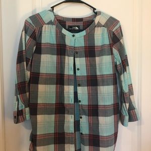 North Face Button down shirt